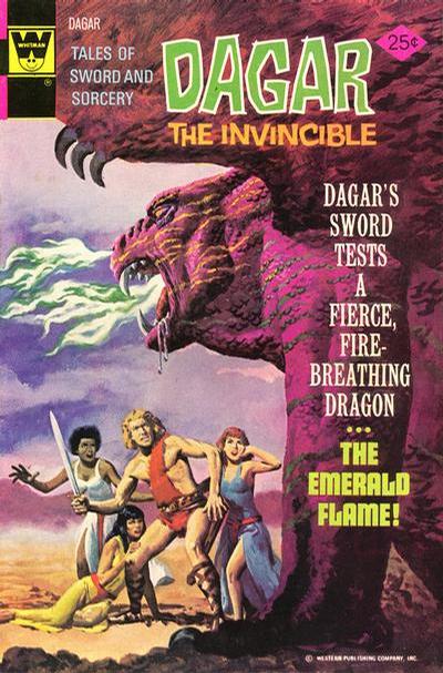 Cover for Tales of Sword and Sorcery Dagar the Invincible (Western, 1972 series) #10 [Whitman]