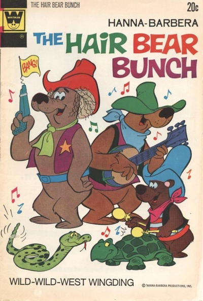 Cover for Hanna-Barbera the Hair Bear Bunch (Western, 1972 series) #7 [Whitman]