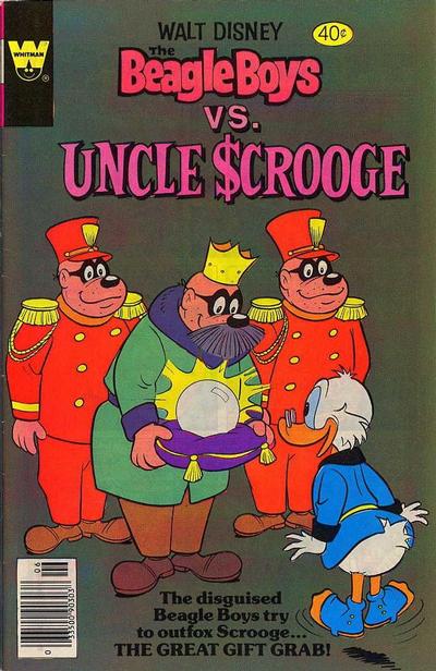 Cover for Walt Disney the Beagle Boys versus Uncle Scrooge (Western, 1979 series) #4 [Whitman]