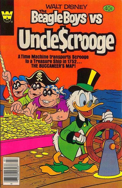 Cover for Walt Disney the Beagle Boys versus Uncle Scrooge (Western, 1979 series) #5 [Whitman]