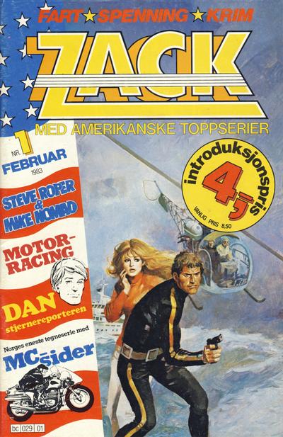 Cover for Zack (Semic, 1983 series) #1/1983