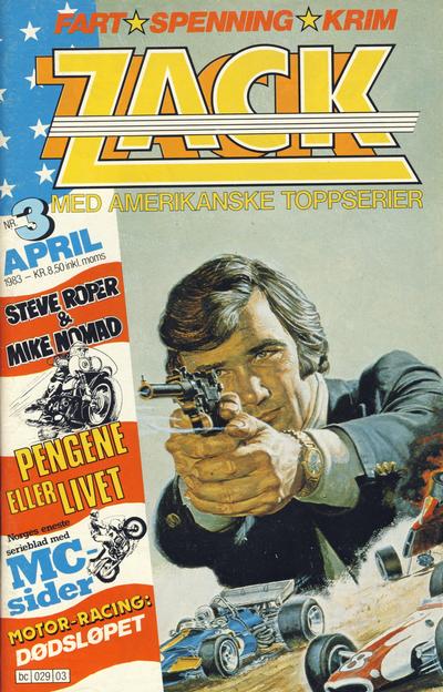 Cover for Zack (Semic, 1983 series) #3/1983