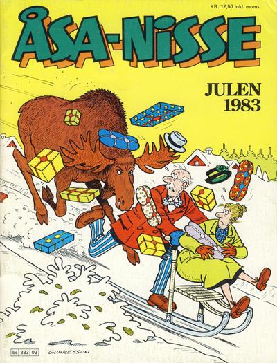 Cover for Åsa-Nisse julealbum (Semic, 1982 series) #1983