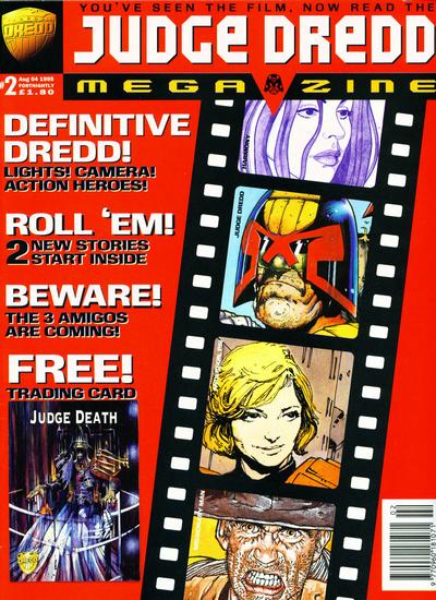 Cover for Judge Dredd Megazine (Fleetway Publications, 1995 series) #2
