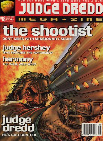 Cover for Judge Dredd Megazine (Fleetway Publications, 1995 series) #18