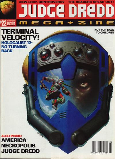 Cover for Judge Dredd Megazine (Fleetway Publications, 1995 series) #22