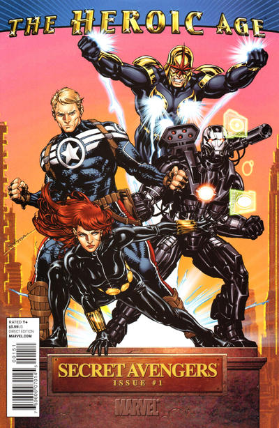Cover for Secret Avengers (Marvel, 2010 series) #1 [Heroic Age Variant]
