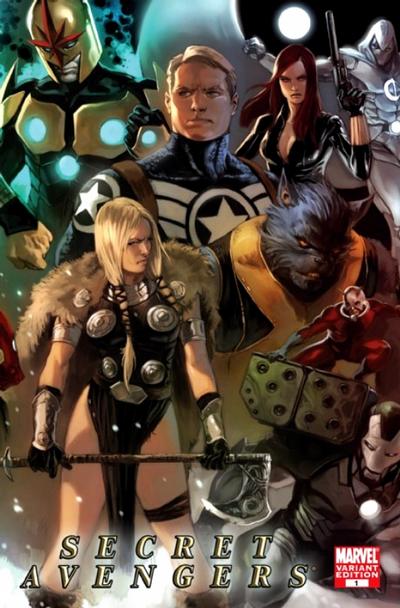 Cover for Secret Avengers (Marvel, 2010 series) #1 [Marko  Djurdjevic Variant Cover]