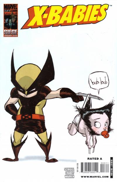 Cover for X-Babies (Marvel, 2009 series) #3