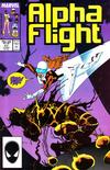 Cover for Alpha Flight (Marvel, 1983 series) #47 [Direct]