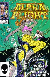 Cover Thumbnail for Alpha Flight (Marvel, 1983 series) #14 [Direct]