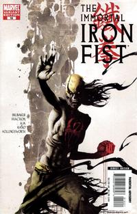 Cover Thumbnail for The Immortal Iron Fist (Marvel, 2007 series) #10 [Zombie Variant]