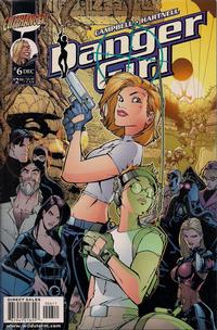 Cover for Danger Girl (DC, 1999 series) #6 [Humberto Ramos / Sandra Hope Cover]