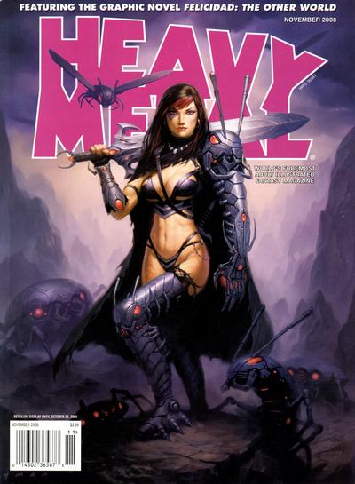 Cover for Heavy Metal Magazine (Heavy Metal, 1977 series) #v32#7