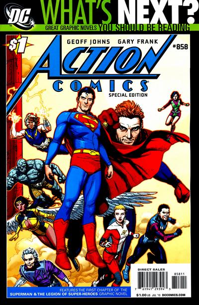 Cover for Action Comics #858 Special Edition (DC, 2010 series) 