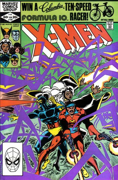 Cover for The Uncanny X-Men (Marvel, 1981 series) #154 [Direct]