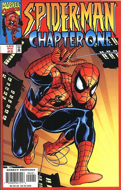 Cover for Spider-Man: Chapter One (Marvel, 1998 series) #2 [Cover B]