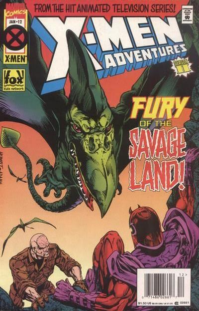 Cover for X-Men Adventures [II] (Marvel, 1994 series) #12 [Newsstand]