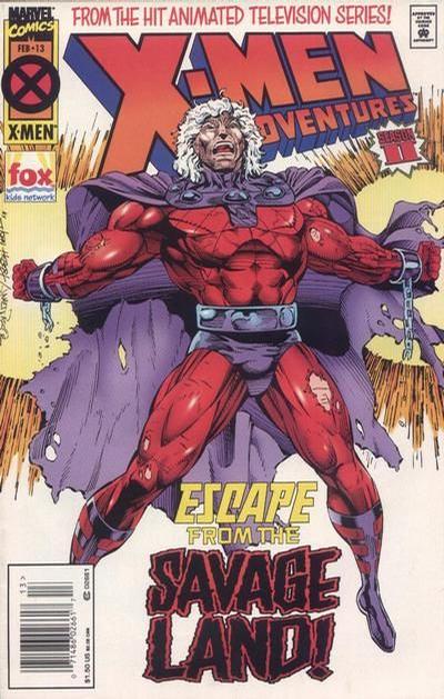 Cover for X-Men Adventures [II] (Marvel, 1994 series) #13 [Newsstand]