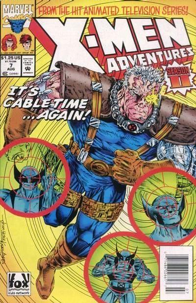 Cover for X-Men Adventures [II] (Marvel, 1994 series) #7 [Newsstand]