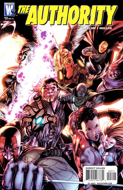 Cover for The Authority (DC, 2008 series) #23