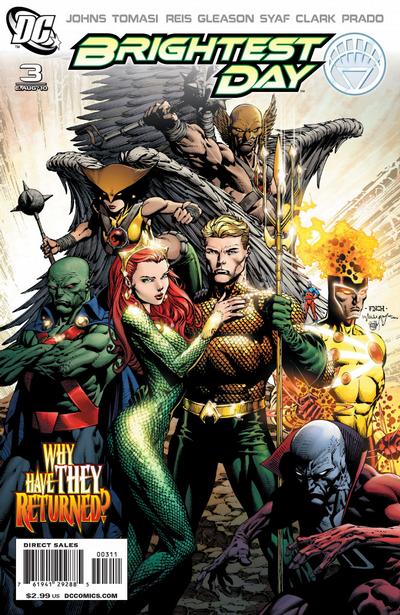 Cover for Brightest Day (DC, 2010 series) #3