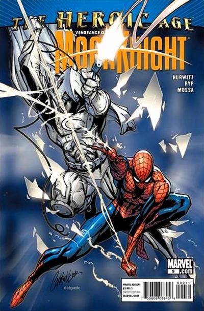 Cover for Vengeance of the Moon Knight (Marvel, 2009 series) #9
