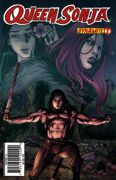 Cover for Queen Sonja (Dynamite Entertainment, 2009 series) #7 [Jackson Herbert Cover]