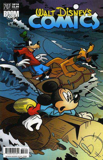 Cover for Walt Disney's Comics and Stories (Boom! Studios, 2009 series) #707 [Cover B]