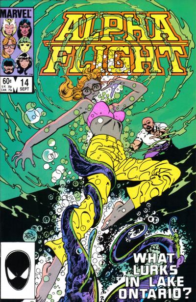 Cover for Alpha Flight (Marvel, 1983 series) #14 [Direct]