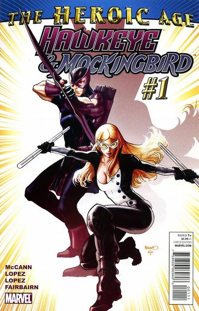 Cover for Hawkeye & Mockingbird (Marvel, 2010 series) #1
