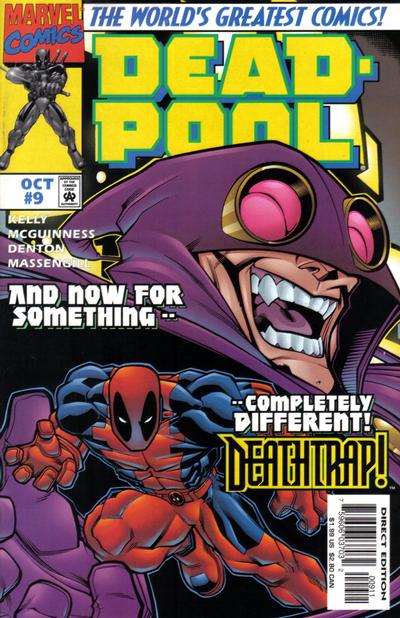Cover for Deadpool (Marvel, 1997 series) #9 [Direct Edition]