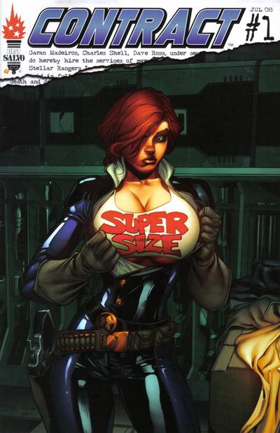 Cover for Contract (First Salvo Productions, 2008 series) #1 [Sharpe Cover]