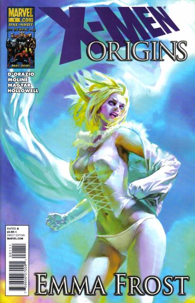 Cover for X-Men Origins: Emma Frost (Marvel, 2010 series) #1