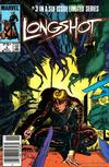 Cover for Longshot (Marvel, 1985 series) #3 [Newsstand]