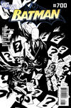 Cover for Batman (DC, 1940 series) #700 [Mike Mignola Black & White Cover]
