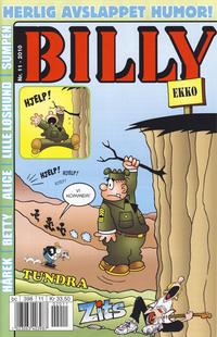 Cover Thumbnail for Billy (Hjemmet / Egmont, 1998 series) #11/2010