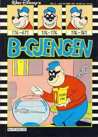 Cover Thumbnail for B-gjengen (Hjemmet / Egmont, 1985 series) #2/1985