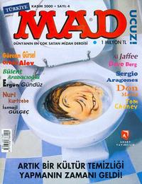 Cover for Türkiye MAD (Aksoy Yayıncılık, 2000 series) #4
