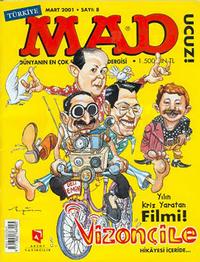 Cover for Türkiye MAD (Aksoy Yayıncılık, 2000 series) #8