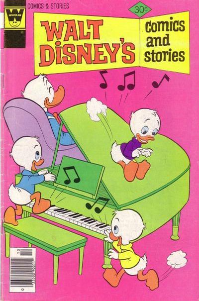 Cover for Walt Disney's Comics and Stories (Western, 1962 series) #v38#1 (445) [Whitman]