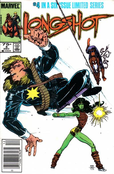 Cover for Longshot (Marvel, 1985 series) #4 [Canadian]