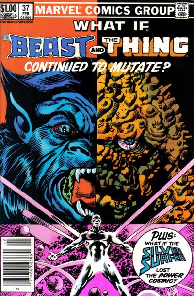 Cover for What If? (Marvel, 1977 series) #37 [Newsstand]