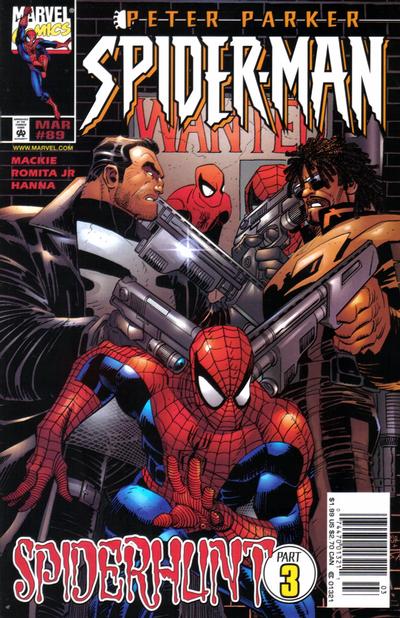 Cover for Spider-Man (Marvel, 1990 series) #89 [Newsstand]