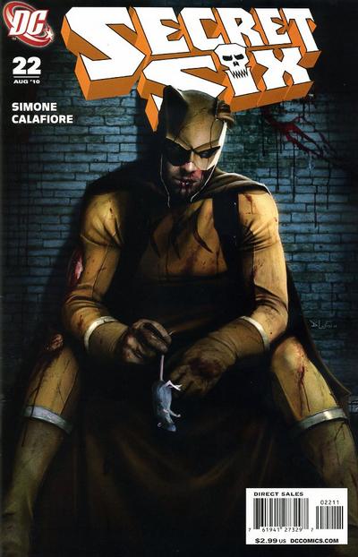 Cover for Secret Six (DC, 2008 series) #22