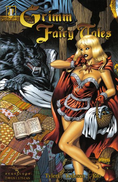 Cover for Grimm Fairy Tales (Zenescope Entertainment, 2005 series) #1 (2nd Print) [Rio Cover]