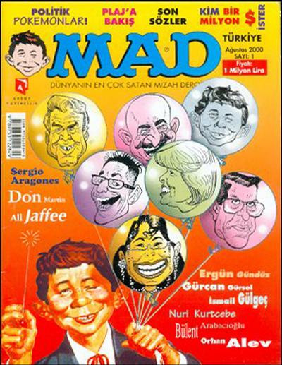 Cover for Türkiye MAD (Aksoy Yayıncılık, 2000 series) #1