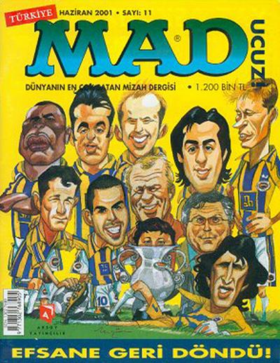 Cover for Türkiye MAD (Aksoy Yayıncılık, 2000 series) #11