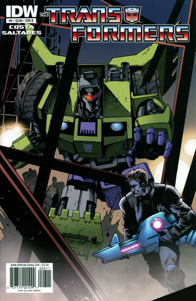 Cover for The Transformers (IDW, 2009 series) #8 [Cover B]