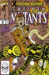 Cover for The New Mutants (Marvel, 1983 series) #95 [Second Printing]